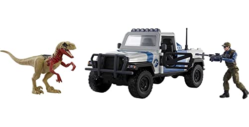 Jurassic World Toys Search 'n Smash Truck Set Multicolor