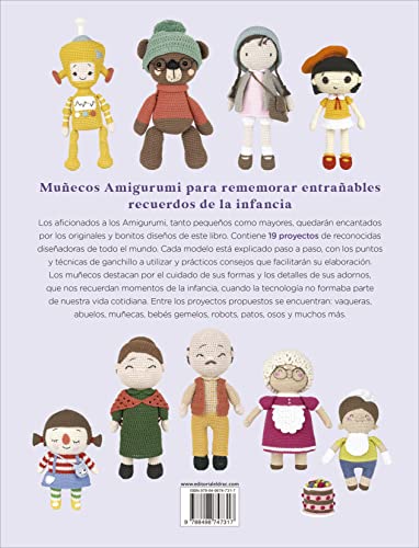 Amigurumi. Felices días de la infancia: 19 proyectos de muñecos de Ganchillo de 9 diseñadoras (SIN COLECCION)